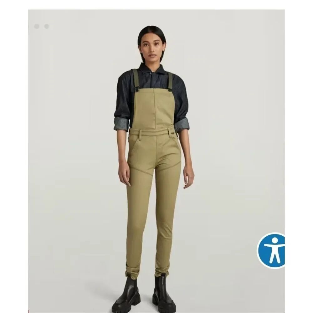 G-Star Raw Worker Radar Dungaree OVERALLS NWT